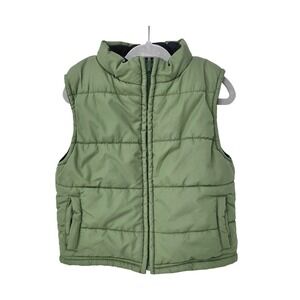 Gymboree Baby Toddler Puffer Vest Green Quilted Size 18 24 Months